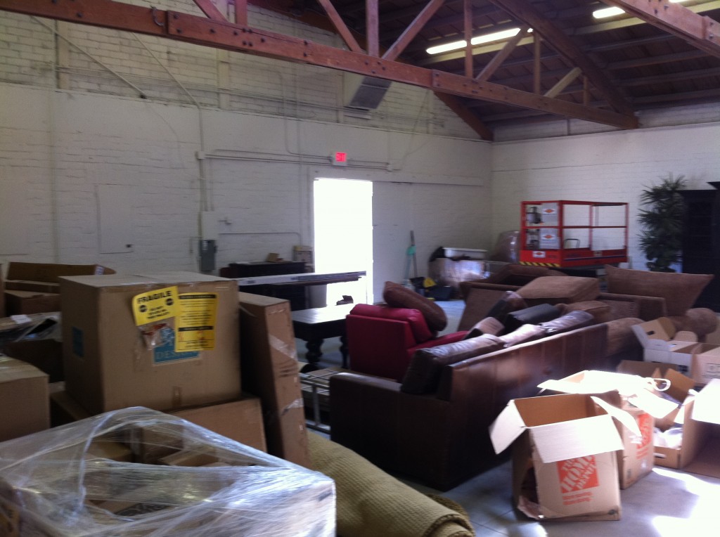 Warehouse is a mess!