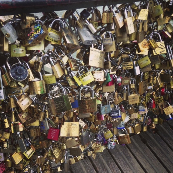 Pons des Arts Bridge locks